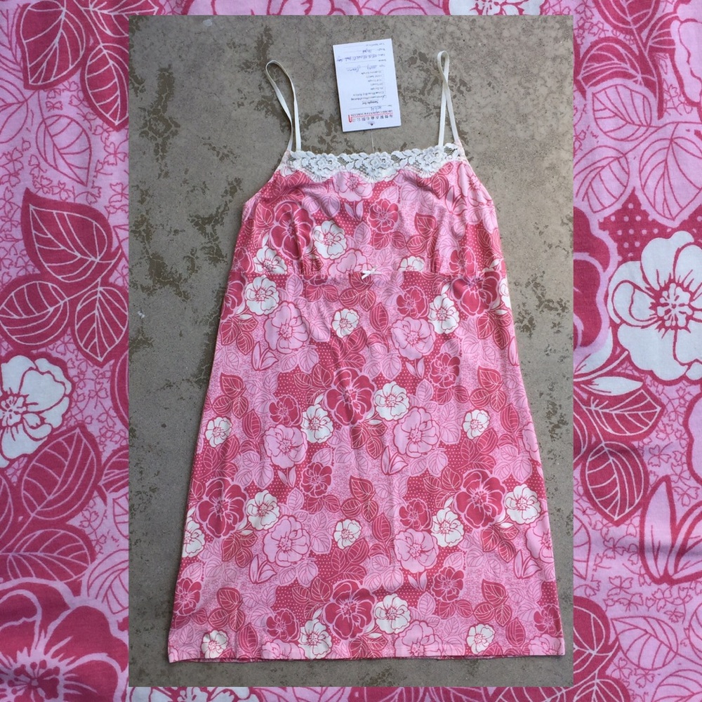 Flower Power Cotton/ Modal Knit Sleep Dress